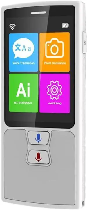 76 Languages Voice Translator - English, Japanese, Korean, French, Russian, German, Chinese, Spanish Translation - Travel Translator - Decoration