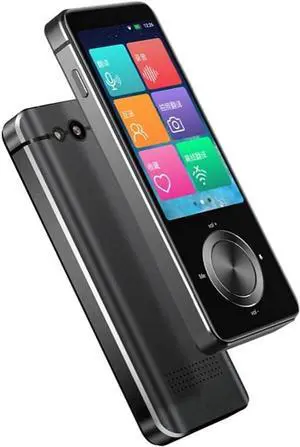 M9 Instant Voice Translator Portable Language in Real-time Smart Translator Supports 12 Offline Languages(Gray)