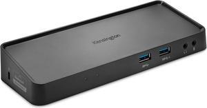 Kensington SD3650 Universal USB 3.0 Mountable Docking Station, Black (K33997WW)