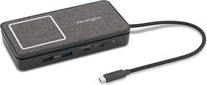 Kensington Ipad and Mac USB-C Dual 4K HDMI Docking Station with Qi Charging (K32800WW)