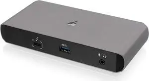 IOGEAR 9 Port Thunderbolt 3 Hub - 4K Dual Display 60Hz - 2 Displayport 1.2-60W Charging for Laptop - 40Gbps Speeds - Integrated Ethernet - 3.5mm Audio - GTD737