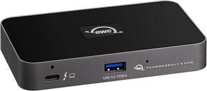 Thunderbolt Hub - 3 x TB4 Ports OWCTB4HUB5P, Wired, W125947845 (Ports OWCTB4HUB5P, Wired, Thunderbolt, Grey, Space Gray, 40 Gbit/s, Aluminium, Plastic)