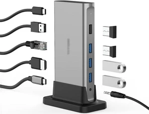 C Hub Docking Station TypeC 4K 60Hz PD VGA 3.0 2. for Air/Surface Type-C Splitter C Hub Docking Station TypeC 4K 60Hz PD VGA 3.0 2. for Air/Surface Type-C Splitter