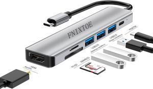 Docking Station for MacBook Pro Air, USB C Docking Station Dual Monitor,Dual HDMI Adapter Hub for Mac MacBook Pro with 2 HDMI(4K @60Hz), 3USB3.0,SD TF Card Reader and 100W PD USB C Port
