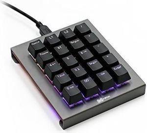 Max keyboard Gateron + Zealios + Tealios Key Switch 12-Key Tester Kit  (Printed PBT Keycap with Key Switch Color Printed)