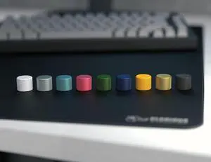 Glorious GMMK PRO Rotary Knob - Electric White, GLO-ACC-P75-RK-EW