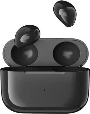 Xmenha Black Wireless Smallest Invisible Earbuds Hidden for Work Bluetooth Invisible Hidden Headphones Mini Micro Tiny Earbuds Small Ear Canals