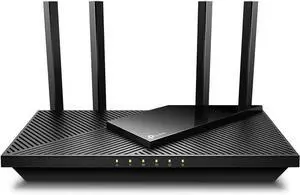 TP-Link AX1800 WiFi 6 Router V4 (Archer AX21)  Dual Band Wireless Internet, Gigabit, Easy Mesh, Works with Alexa - A Certified for Humans Device, Free Expert Support