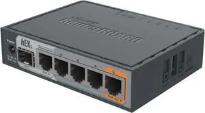 MikroTik hEX S Gigabit Ethernet Router with SFP Port (RB760iGS)