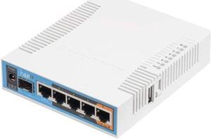MikroTik hAP ac RB962UiGS-5HacT2HnT RouterBOARD Dual Concurrent Triple Chain 2.4/5GHz AP