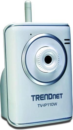 TRENDnet SecurView Wireless Internet Surveillance Camera TV-IP110W (Silver)