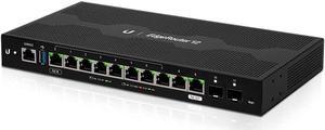 EdgeRouter 12 ER-12 12-Port Gigabit Router with PoE Passthrough and SFP Ports