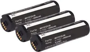 Synergy Digital Wireless Router Batteries, Compatible with Novatel Wireless MIFI5792 Wireless Router, (Li-Ion, 3.7V, 2600 mAh) Ultra High Capacity, Combo-Pack Includes: 3 x WR-MF5792 Batteries