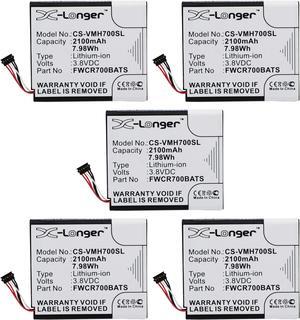 Synergy Digital Wireless Router Batteries, Compatible with Verizon MHS700LPP Wireless Router, (Li-Ion, 3.8V, 2100 mAh), Combo-Pack Includes: 5 x SDWR-L1541 Batteries