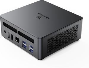 Venus Series UM790 Pro Mini PC  Ryzen 9 7940HS(8C/16T, up to 5.2GHz) 64GB DDR5 1TB PCIe4.0 SSD Micro PC, 2xUSB4(DP|8K)/ 2xHDMI(4K)/ BT5.2/ 4xUSB3.2 Mini Tower PC