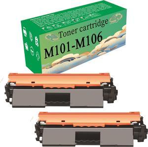 AOKLEY Compatible   M101-M106 M101 M106 M101M106 Toner Cartridge Replacement for Laserjet Pro M101-M104 Ultra M105-M106 Pro M104A M104W Printer 2 Black