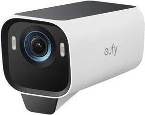 Gadpiparty eufy Security eufyCam S3 Pro Add-on Camera, Solar Camera Outdoor Wireless, MaxColor Night Vision, 4K Security Camera with Solar Panel, Face Recognition AI, Expandable Local Storage (Renewe