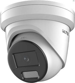 LTS CMIP3C82WI-28MDA IP 8MP Hybrid Illumination Ai Built-in Mic WDR Turret Camera LTCMIP3C82WI-28MDA