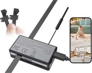 Spy Camera WiFi Mini Hidden Camera 1080P Dual Lens DIY Module Wireless Tiny Nanny Cam - Small Discreet Home Security Indoor Outdoor - 5G and 2.4G Wi-Fi Dual Band Dual Lens Surveillance Cameras