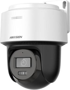 DS-2DE2C400MWG-E 4MP Mini PT POE Outdoor Camera, Smart Hybrid-light IP Camera, Support Human Detection and Auto-tracking, Built-in Microphone, Speaker, card slot, Compatible with Hik Vision NVR