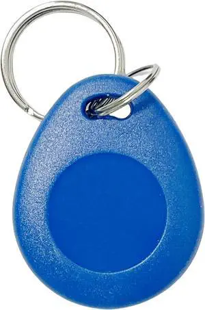 100 pcs 26 Bit Proximity Key Fobs Weigand Prox Keyfobs Compatable with ISOProx 1386 1326 H10301 Format Readers (Blue)