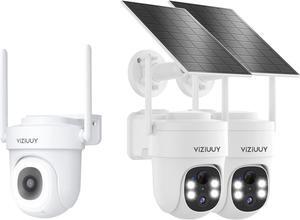 2 Pack 3MP Security Cameras Wireless Outdoor and 5G Security Camera with 24/7 Recording