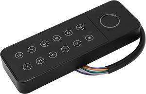 Fingerprint Access Control Reader, Waterproof Access Card Reader Door Access Control System 2120 Users 200 Fingerprints for Appartment Offices