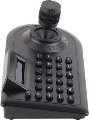 3D PTZ Controller, Surveillance Keyboard Controller for Speed Dome Cameras , European Standard 100-240V (US Plug)