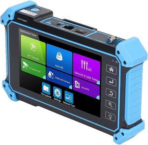 Security Monitor Displays CCTV Tester Analog Video Monitor with IP Camera and Network Cable Testing Capability (US Plug)