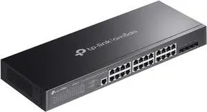 TP-Link TL-SG3428X-M2 | 24 Port Multi-Gigabit L2+ Managed Switch | 24 x 2.5 Gig Ethernet Ports, 4 x 10 Gig SFP+ Ports | 10 G Bandwidth | Support Omada SDN | 5 Year Manufacturer Warranty