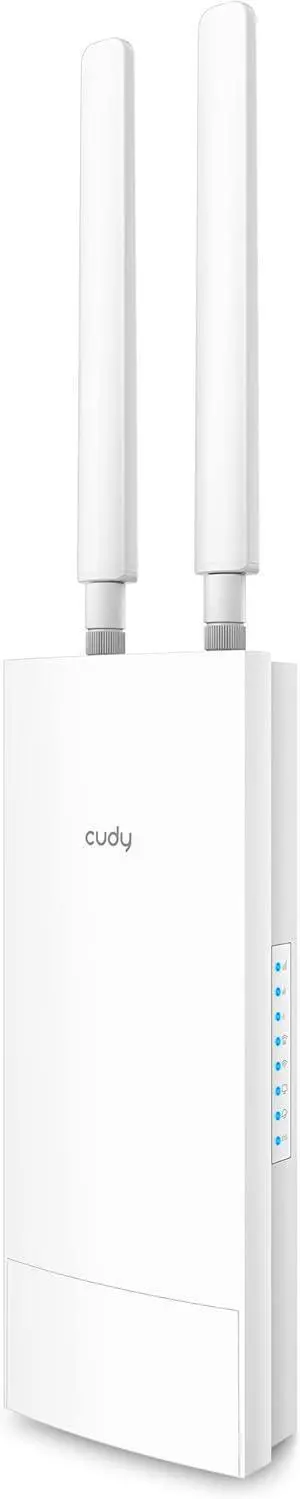 Cudy Outdoor AC1200 Gigabit Wireless Access Point, Outdoor WiFi Extender, IP65 Water Proof, Gigabit RJ45, Beamforming, MU-MIMO, PoE Adapter Included, AP1300-Outdoor