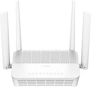 Cudy WR3000S AX3000 Dual Band WiFi 6 Mesh Router, 5 Gigabit Ethernet RJ45 Ports, 4 Antennas, MU-MIMO, OpenVPN, Wireguard, Zerotier, Ipsec VPN, Cloud APP