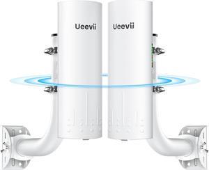 UeeVii CPE820 Wireless Bridge Outdoor Point to Point & 2-Pack Bridge Bracket