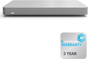 MX67-HW Meraki MX67 Cloud Managed Security & SD-WAN Appliance (MX67-HW) | 450 Mbps Throughput | 5X GbE Ports | Stay Protected with Cloud Care's 3 Year Warranty (No Meraki License Included)