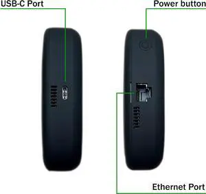 5G Mobile Portable WiFi | Verizon Wireless Jetpack Inseego MiFi M1000 | Mobile Hotspot for Travel | RJ45 Ethernet Port | Speed Up to 2,4 Gbps | Use 8 hrs | EVDO-LINK Bundle - Verizon Sim Card