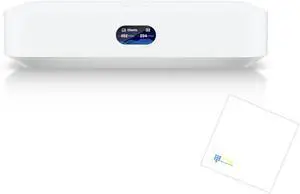 TWA Bundle of Ubiquiti UCG-Ultra Multi-WAN UniFi Cloud Gateway with Advanced Routing and Security Features with Microfiber Cloth