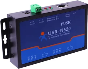 2-Port Serial to Ethernet Servers USR-N520-H7 2-Port Serial to Ethernet Servers USR-N520-H7