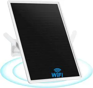 Outdoor Dual Band WiFi Signal Amplifier for 2.4GHz Router,WiFi Repeater,300Mbps,Coverage Range up to 490ft/150m,15W/5V Solar Panel,20000mAh,IP65,Suitable for courtyards, Farms, and Commercial Spaces