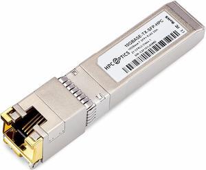Compatible with QNAP TRX-10GSFP-T 10GBASE-T SFP+ Transceiver | 10G TX RJ-45 Copper 30m TRX-10GSFP-T-HPC
