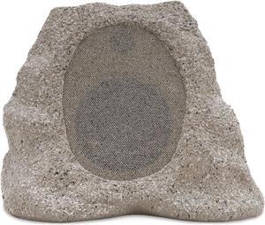 Victrola Rock Speaker Connect, Stone, Wireless Outdoor Speaker with Bluetooth 5.3, 22-Hour Battery Life, with Solar Charging, Link Up to 20 Rock Speakers, IP65 Water & Dust Resistant Speaker