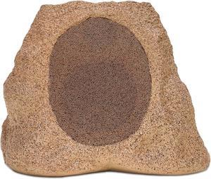 Victrola Rock Speaker Connect, Sand, Wireless Outdoor Speaker with Bluetooth 5.3, 22-Hour Battery Life, with Solar Charging, Link Up to 20 Rock Speakers, IP65 Water & Dust Resistant Speaker