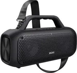 DOSS Extreme Boom Outdoor Bluetooth Speaker with 60W Mighty Sound, Deep Bass, 30H Playtime,10400mAh Power Bank, BT 5.3, IPX6 Waterproof, Portable Strap for Camping, Pool, Beach, Garage, Work DOSS Extreme Boom Outdoor Bluetooth Speaker with 60W Mighty Sound, Deep Bass, 30H Playtime,10400mAh Power Bank, BT 5.3, IPX6 Waterproof, Portable Strap for Camping, Pool, Beach, Garage, Work