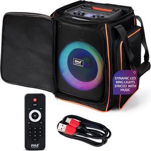 Pyle Audio Bluetooth Party Speaker - Party Bluetooth Speaker with True Wireless Stereo System - Enjoy Powerful Bass and Clear Treble - Big Speaker with Carry Bag - Model PPHP8496BG - 100W