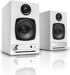Audioengine A2-HD Wireless Bluetooth PC and Computer Desktop Speakers with aptX HD - USB, RCA, Headphone Compatible