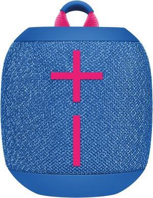 Ultimate Ears WONDERBOOM 3, Small Portable Wireless Bluetooth Speaker, Big Bass 360-Degree Sound for Outdoors, Waterproof, Dustproof IP67, Floatable, 131 ft Range - Performance Blue