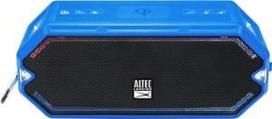 Altec Lansing - HydraBlast Wireless Portable Bluetooth Speaker, IP67 Waterproof for Parties, USB C Rechargeable Outdoor Speakers with Built in Phone Charger and LED Lights, 20 Hour Playtime