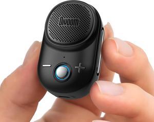 Divoom Itour-S Portable Mini Wearable Bluetooth Speaker, Big Audio and Punchy Bass,Clip-On Design, IP67 Waterproof and Dustproof,10 Hours Playtime,Speaker for Home Travel Office and Outdoors (Black)