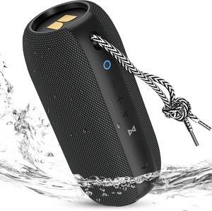 Monster S320 Bluetooth Speaker, Portable Bluetooth Speaker, 40W True Wireless Speaker,360° Stereo Sound Effect,IPX7 Waterproof Speaker, 32 Hour Playing Time,Suitable for Outdoor Speaker