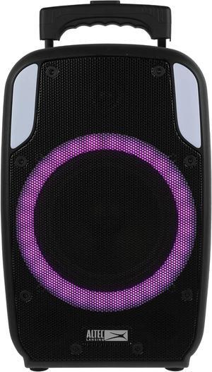 Altec Lansing SoundRover 75 Wireless Speaker 75W Bluetooth Speaker with a Long Lasting 10 Hour Battery, 50 Foot Range, Multi LED Party Modes, True Wireless Pairing, Bonus Microphone