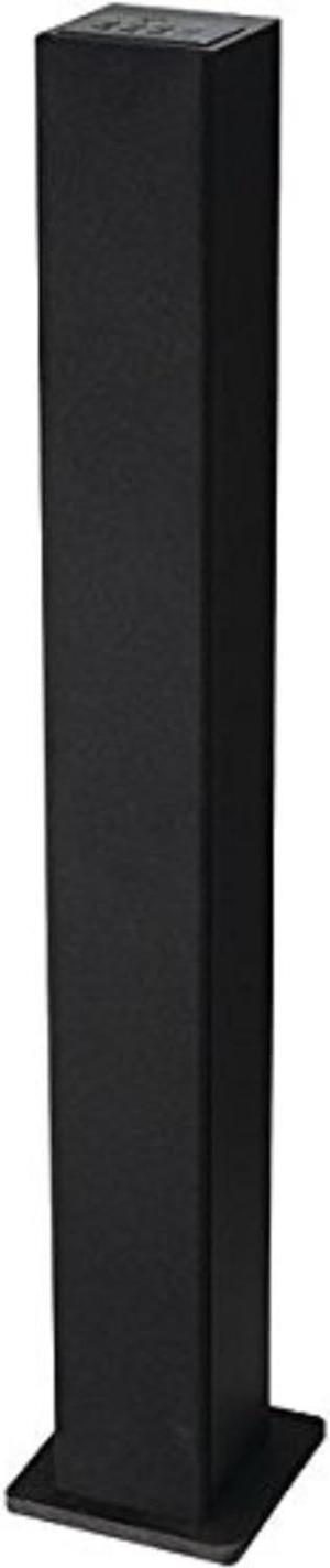 PROSCAN PSP263G Bluetooth FM Radio USB Charging Tower Speaker, Black